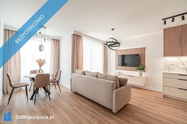 Stylowy apartament nad Odrą | 48 m² | Nowa Przystań – Kępa Parnicka