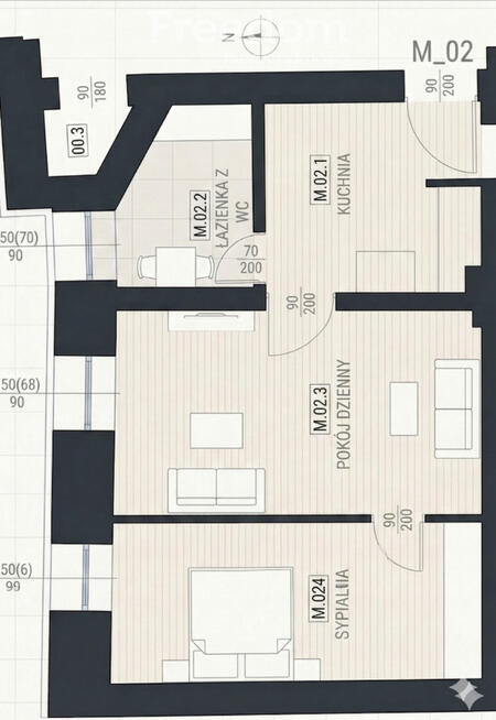 2 pokoje | parter | DK86 | lokalizacja