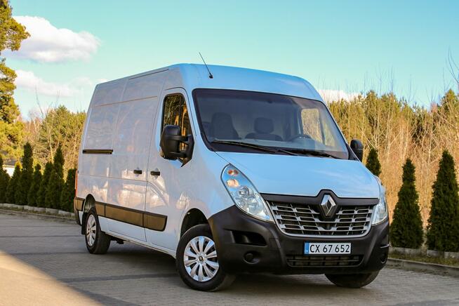 Renault Master 125KM Klimatyzacja Tempomat Hak Podgrzewane Fotel 2xPrzesuwne Drzwi