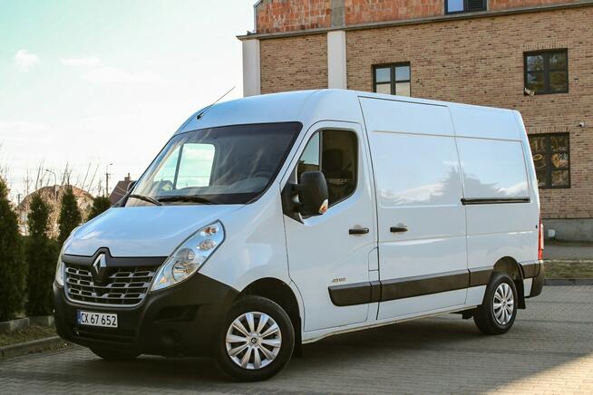 Renault Master 125KM Klimatyzacja Tempomat Hak Podgrzewane Fotel 2xPrzesuwne Drzwi