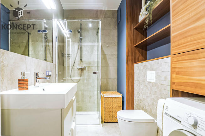 2 pok. | 2 balkony | klimatyzacja | garaż