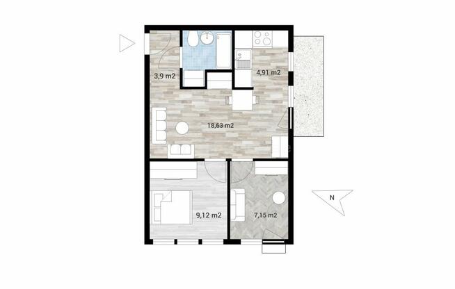 Wyjątkowe 3 pok.po remoncie*Garaż*Metro*