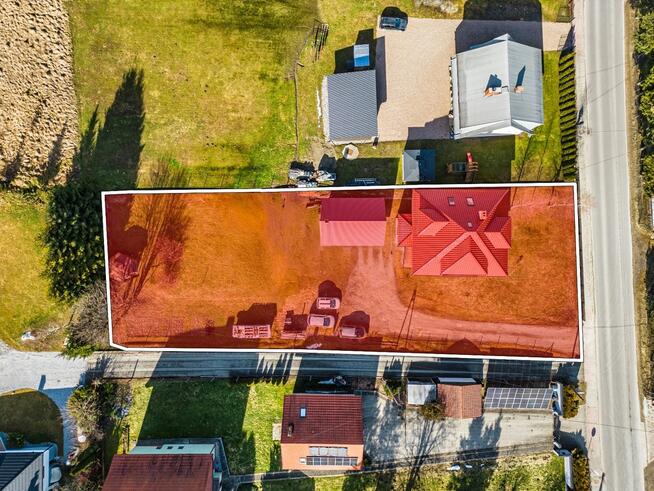 Dom + plac pod działalność gospodarczą | wjazd TIR