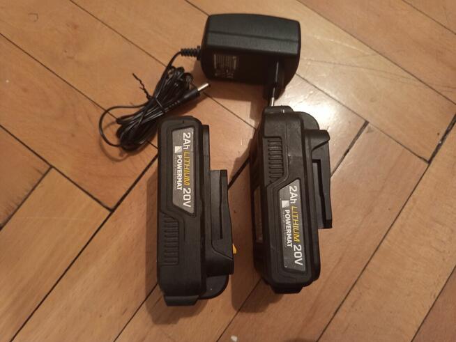 Akumulator akumulatory Powermat 20v 2Ah ładowarka