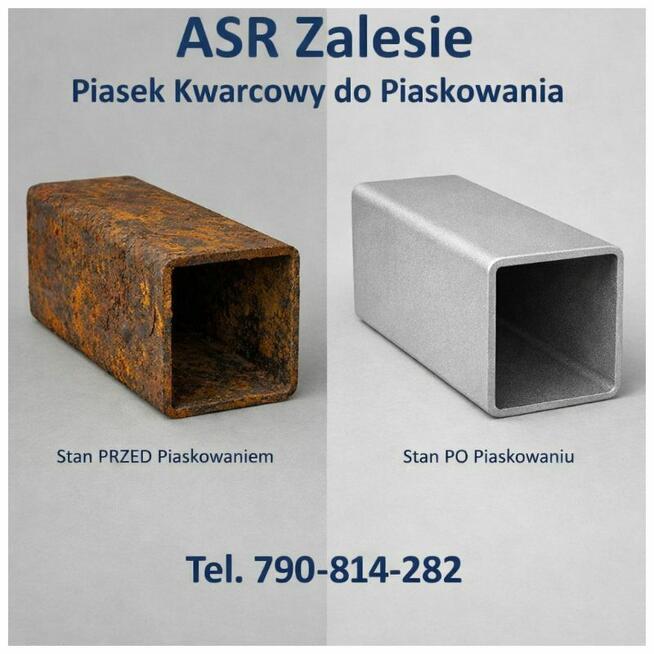 Piasek do piaskowania - Suchy