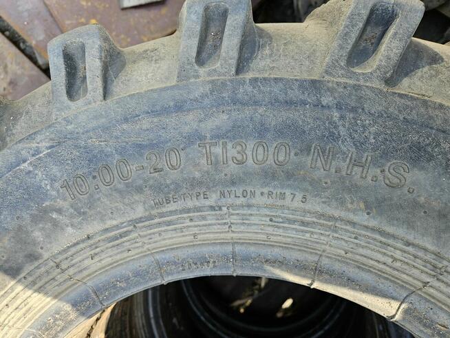OPONY 10.00-20 Ti300 komplet 8szt do koparki z detkami