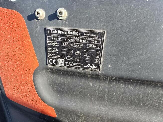 LINDE H18T-01 import Niemcy salon Linde