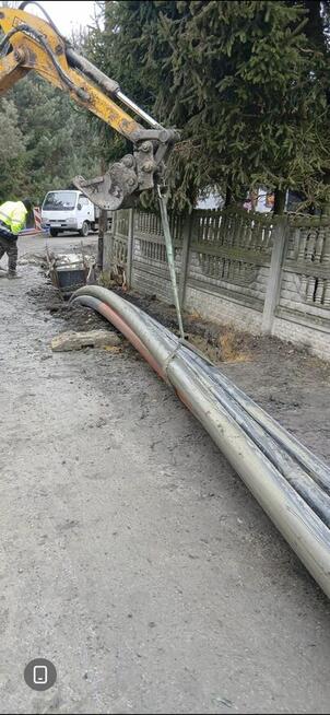 Przeciski przyłącza Wod-kan