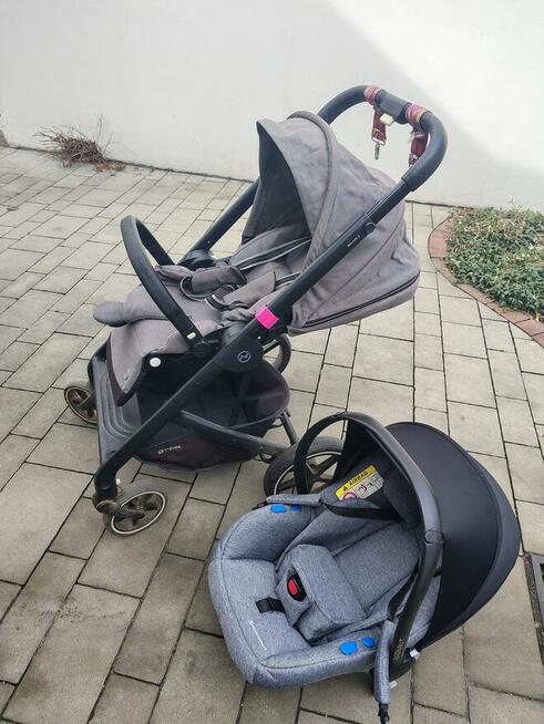Wózek dziecięcy CYBEX ballios plus nosidełko AVIONAUT Pixel.