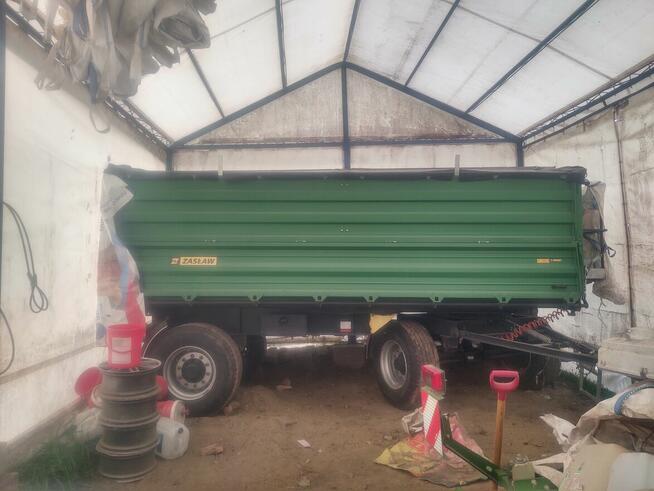 Przyczepa rolnicza zasław 14t D737-14