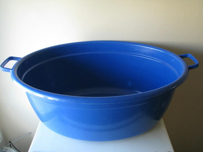 Duża miska wanienka owalna 60l pranie miednica basenik balia