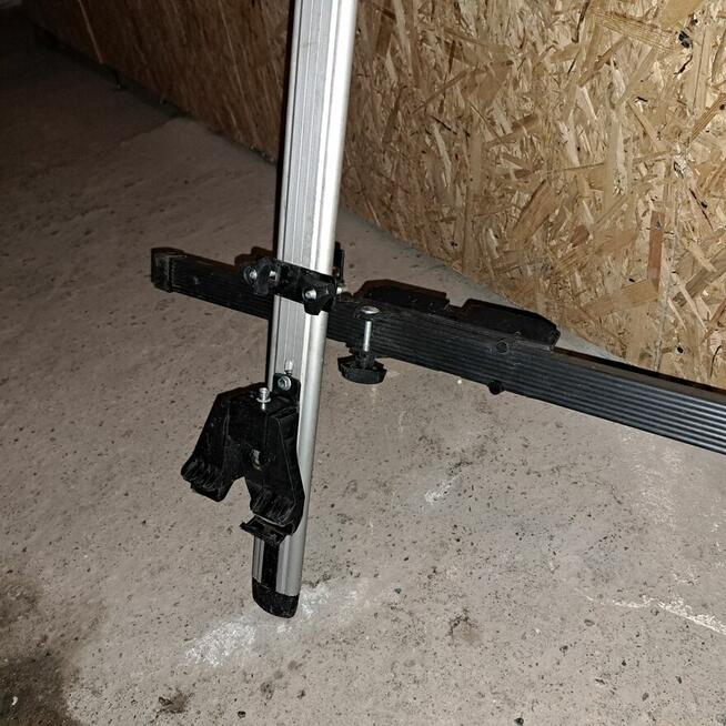 Belki bagaznika dachowego alu 120cm szer relingi zintegr