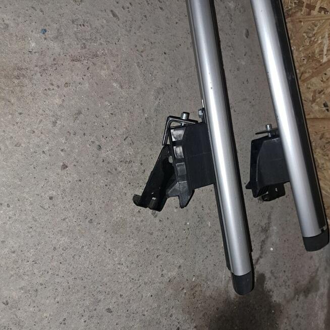 Belki bagaznika dachowego alu 120cm szer relingi zintegr
