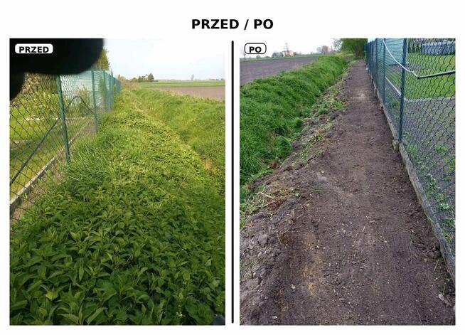 SPRZĄTANIE DZIAŁEK OGRODÓW