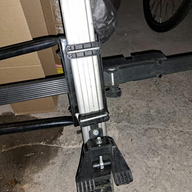 Belki bagaznika dachowego alu 120cm szer relingi zintegr