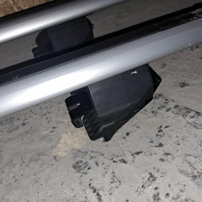 Belki bagaznika dachowego alu 120cm szer relingi zintegr
