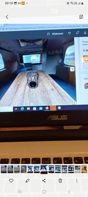 Przyczepa kempingowa.