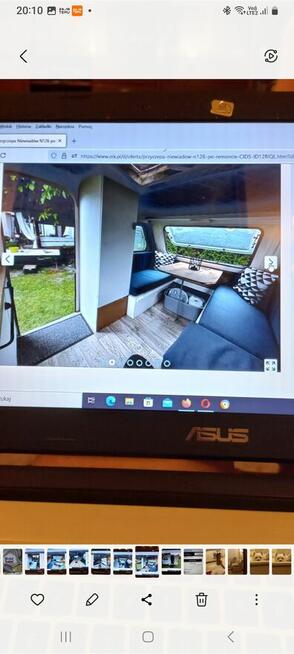 Przyczepa kempingowa.