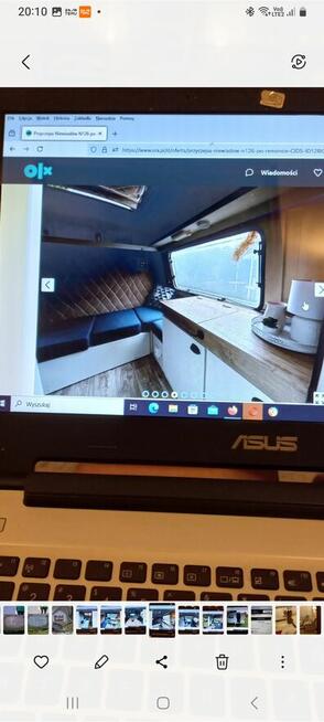 Przyczepa kempingowa.