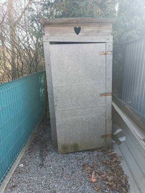 Wychodek kibel WC na budowę