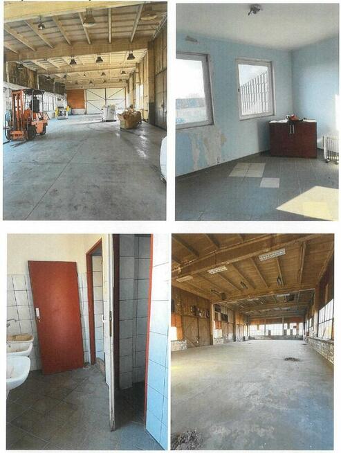 Grunt zabudowany budynkiem produkcyjno-magazynowym