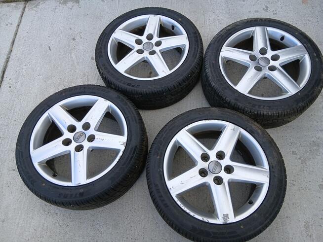4x Felgi aluminiowe 4F0601025E Audi A4 B6 7,5Jx17 ET45 S-lin