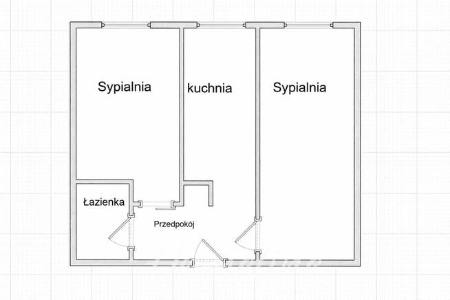 Rozkładowe 2-pokojowe mieszkanie – Szczepin
