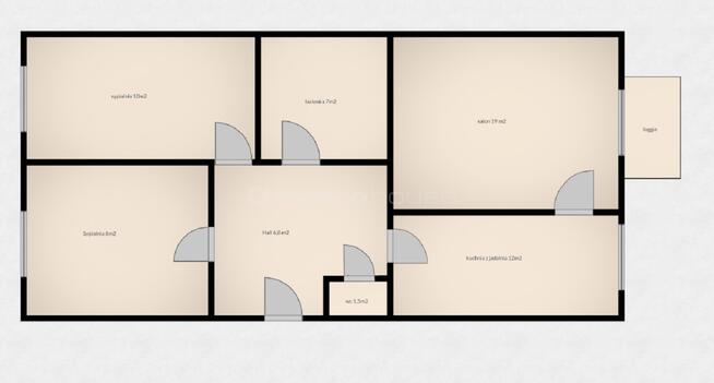 Trzypokojowe z osobną jasną kuchnią i jadalnią