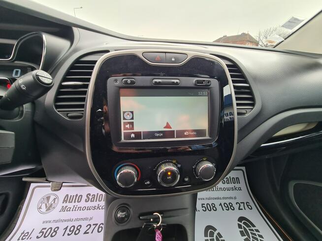 Renault Captur Navi PDC Wolne Ręce Led Klimatyzacja Halogeny Komputer Alu Serwisowany