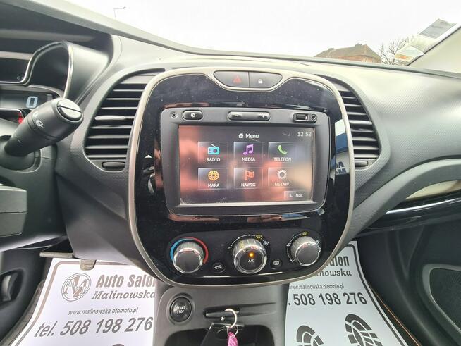 Renault Captur Navi PDC Wolne Ręce Led Klimatyzacja Halogeny Komputer Alu Serwisowany