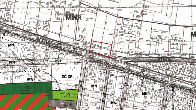 Działka budowlana Strzebiń gm. Koszęcin, Lubliniecka