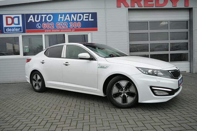 Kia Optima 2.0i K5 HYBRID Automat 100% bezwypadek LED Xenon Skóra Kamera Infinity