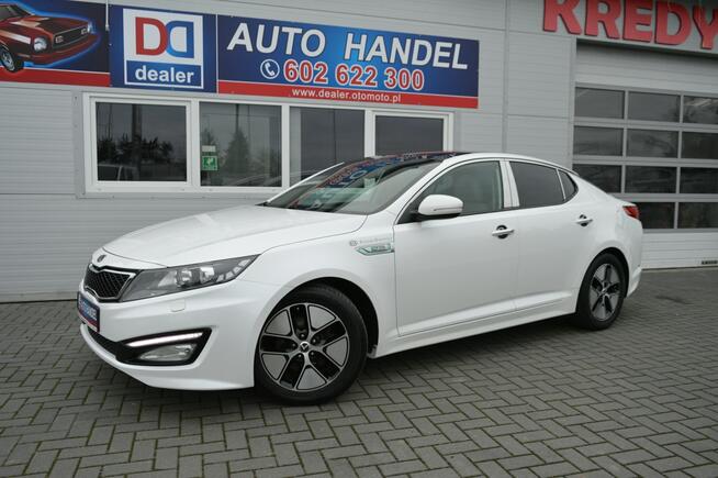Kia Optima 2.0i K5 HYBRID Automat 100% bezwypadek LED Xenon Skóra Kamera Infinity