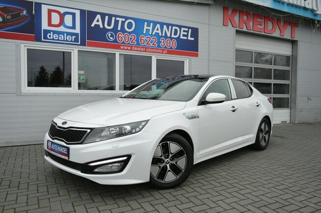 Kia Optima 2.0i K5 HYBRID Automat 100% bezwypadek LED Xenon Skóra Kamera Infinity