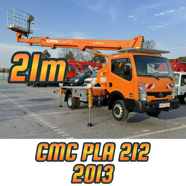 Nissan Zwyżka Podnośnik Koszowy 4X4 CABSTAR MAXITY SPRINTER IVECO MAN Wysokość Podnoszenia 18m 20m 2