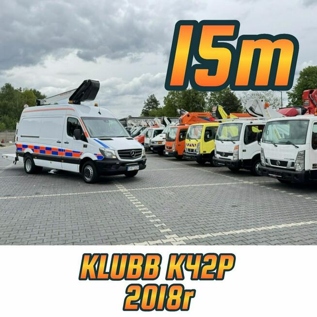 Nissan Zwyżka Podnośnik Koszowy 4X4 CABSTAR MAXITY SPRINTER IVECO MAN Wysokość Podnoszenia 18m 20m 2