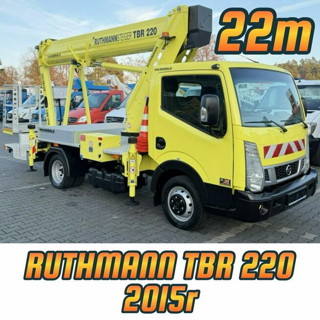 Nissan Zwyżka Podnośnik Koszowy 4X4 CABSTAR MAXITY SPRINTER IVECO MAN Wysokość Podnoszenia 18m 20m 2