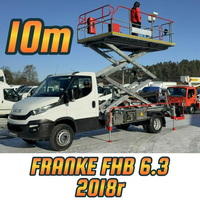 Nissan Zwyżka Podnośnik Koszowy 4X4 CABSTAR MAXITY SPRINTER IVECO MAN Wysokość Podnoszenia 18m 20m 2