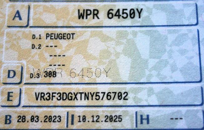 Peugeot 308 FV23% Hybryda Plug-in Automat Wirtualny kokpit LED Tempomat Gwarancja