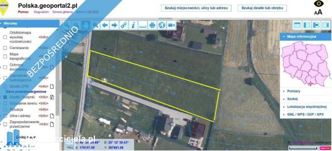 Sprzedam widokową działkę w Szlembarku z widokiem na Tatry i Jezioro Czorsztyńskie