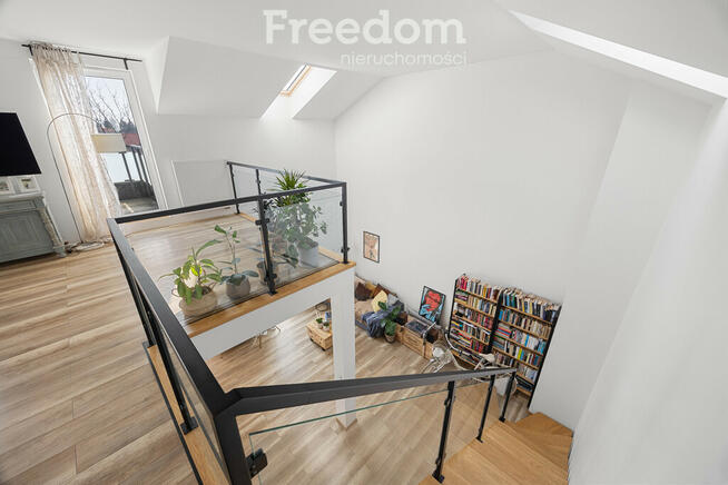 Dwupoziomowe 85 m² + antresola i 2 balkony