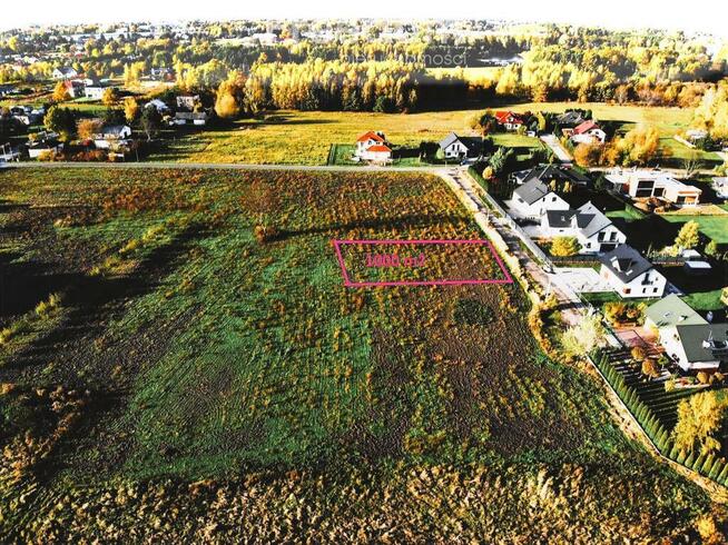 Działka budowlana 1000m2 Rusiec. Super lokalizacja