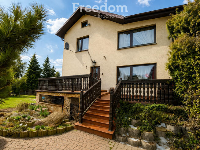 Bliźniak w Lublińcu z użytkowym poddaszem