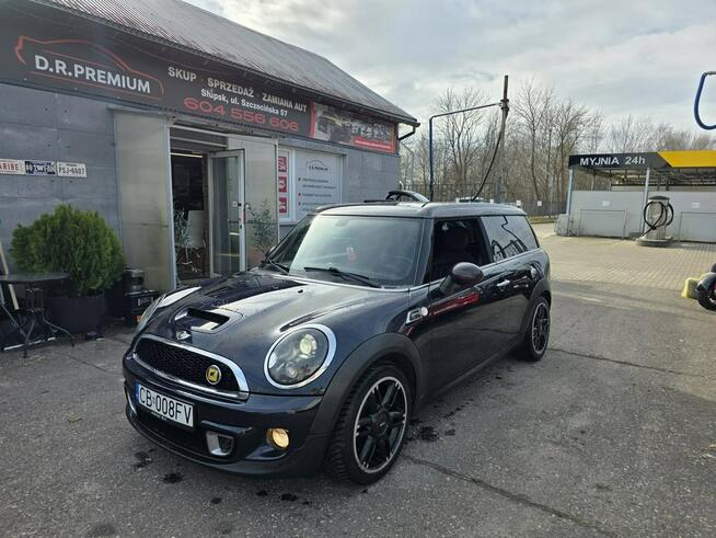 Mini Clubman 2.0 Diesel 143 KM, Hampton, Automat, Skóra, Bluetooth, Klima, Bi-Xenon