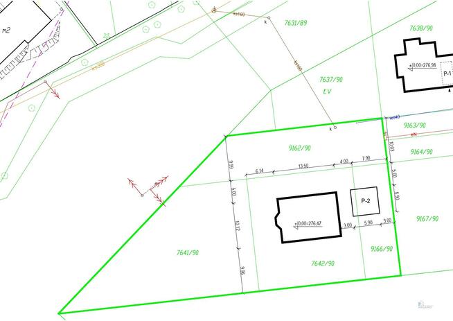 Działka budowlana Katowice, Miętowa