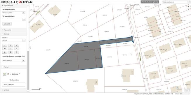 Działka budowlana Katowice, Miętowa