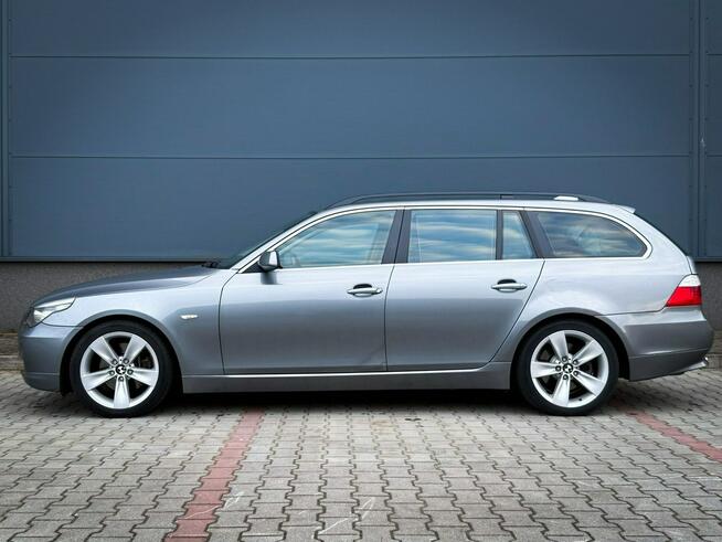 BMW 520 E61 2.0 diesel 177KM Lift Automat Panorama Bixenon Skóra Navi Alufelgi