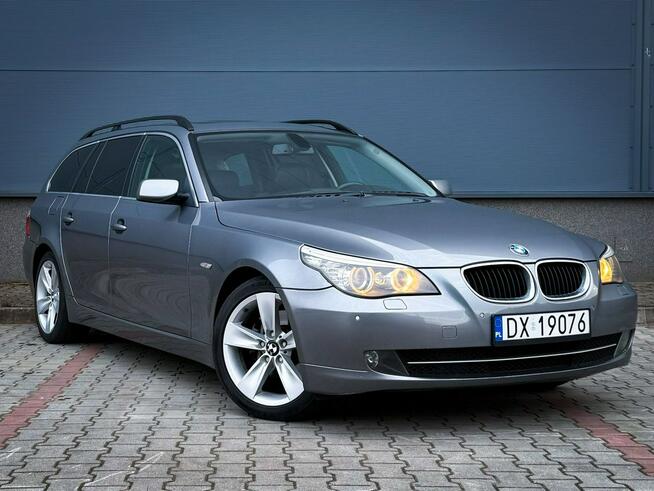 BMW 520 E61 2.0 diesel 177KM Lift Automat Panorama Bixenon Skóra Navi Alufelgi