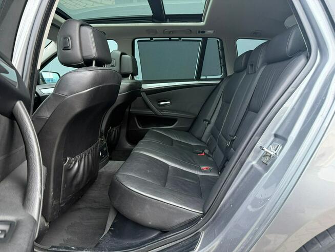 BMW 520 E61 2.0 diesel 177KM Lift Automat Panorama Bixenon Skóra Navi Alufelgi