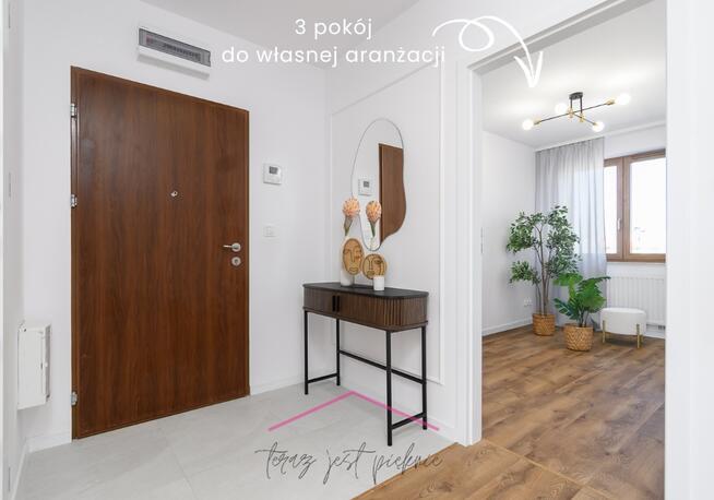 ✩ 3 pokoje ✩ BALKON ✩ blok 2017r ✩ KLIMATYZACJA ✩